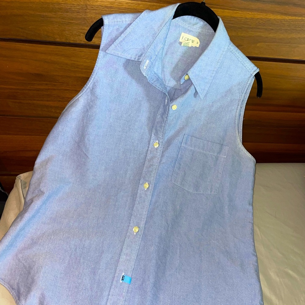 J-Crew button down tank - Size M